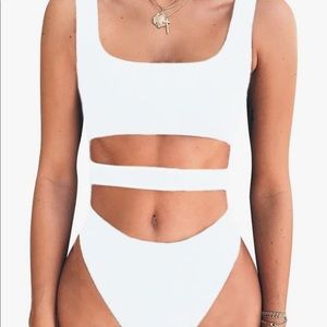 Women’s cut out tank top bodysuit